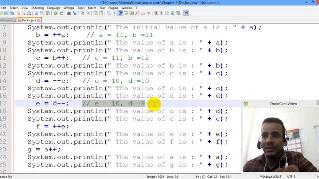 Lecture 22: Java Programming Tutorial Increment and Decement Operator in Amharic | በአማርኛ смотреть онлайн