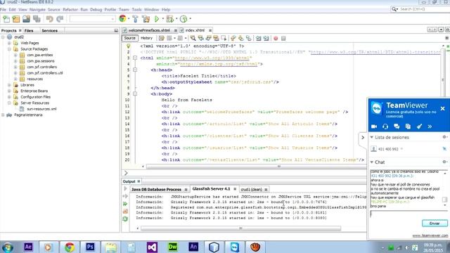 CRUD Java web netbeans MySQL смотреть онлайн