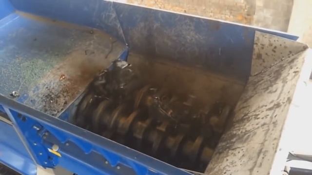 Уничтожение, утилизация, измельчение автомобилей. Car shredding. Скидки в описании смотреть онлайн