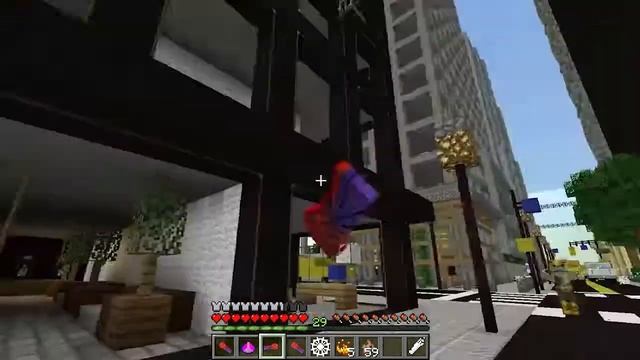 Friendly Minecraft Hero! [Minecraft Spider-Man Vanilla Mod] смотреть онлайн