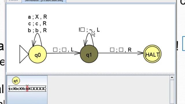 Foundations 11-02-PartA Turing Machines (using JFLAP) смотреть онлайн