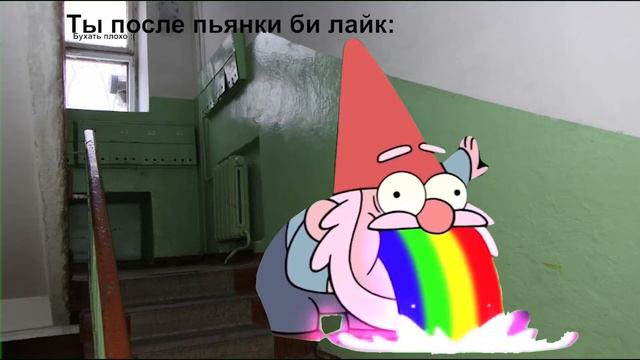 Ты после пьянки би лайк: