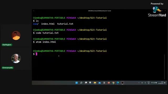 Introduction to GIT/GITHUB смотреть онлайн