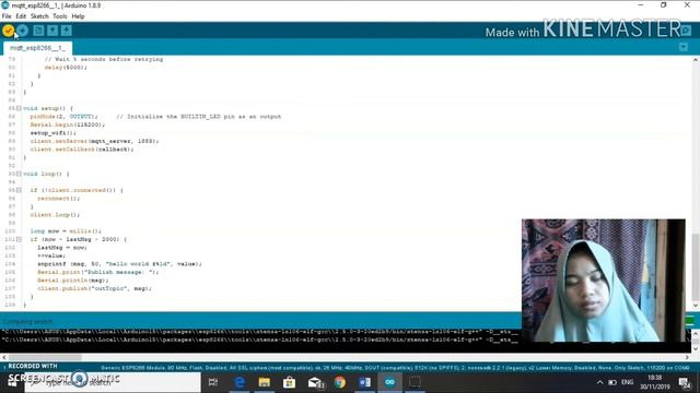 Cara mengontrol LED menggunakan MQTT Dash смотреть онлайн