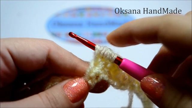 Шарф снуд крючком. Новый узор. Scarf Snood crochet смотреть онлайн