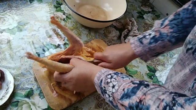 ?Хуроз тозалаб кайнатма шурва пиширамиз ??