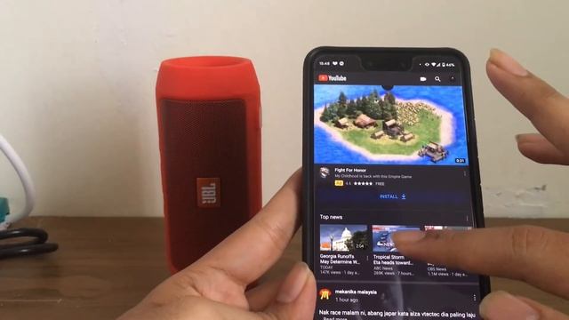 UNBOXING &SOUND TEST CHARGE MINI 3+ PORTABLE WIRELESS SPEAKER ( JBL COPY SPEAKER) RAW VIDEO смотреть онлайн