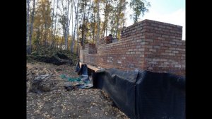 Кирпичный дом За 5 минут. Строительство дома 10 на 10 с цокольным этажом