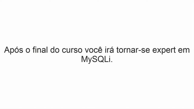 Curso de MySQLi смотреть онлайн