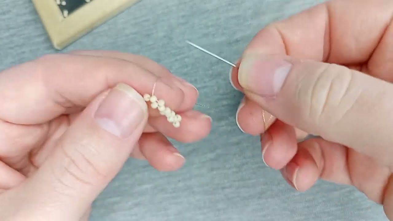 Мозаика на нечётное количество бисерин смотреть онлайн