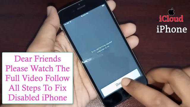 Unlock Disabled iPhone/iPad/iPod without Passcode (Without DATA LOSS) FIX iPhone is Disabled смотреть онлайн