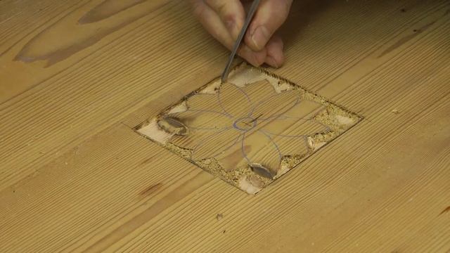 Bildhauerschule 2.11, Rosette in Türe schnitzen, Teil 1 смотреть онлайн