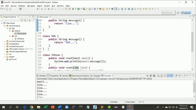 Java物件導向設計原則 : 1 依賴反轉原則 Dependency inversion principle（DIP） смотреть онлайн