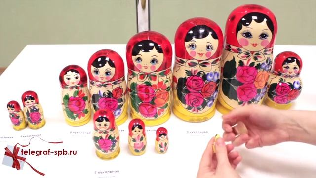 Матрешка Семеновская 5 мест смотреть онлайн