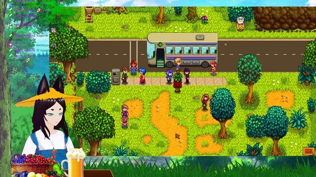 【Stardew Valley】Романсим Сэма + Яндере мод на русском ►  [VTuber] Kindlynx
