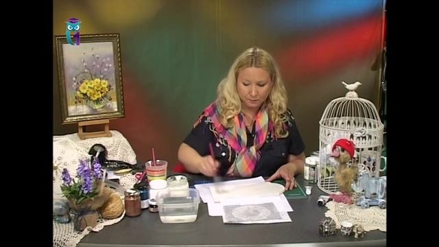 Clock's Decoupage With Volume Decor Imitating A Metal Surface. Diy. Handmade