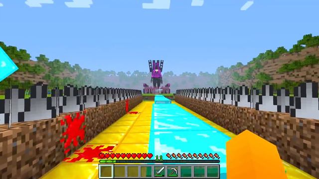SURVIVAL SPEAKER WOMAN vs Apocalypse in Minecraft ! SPEAKER MAN vs 999.999 ZOMBIES ! смотреть онлайн