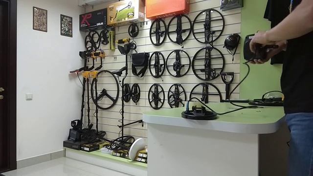 Minelab X-terra 705 и Mars Sniper 6x10 18,75 KHz  Быстрый тест на разделение
