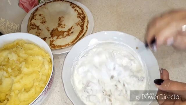 Смак?Блины с картошкой под рыбным соусом. Быстро, вкусно, просто ? смотреть онлайн
