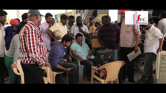 SVSC Movie Making | Mahesh Babu flirting a girl at Railway Station scene смотреть онлайн