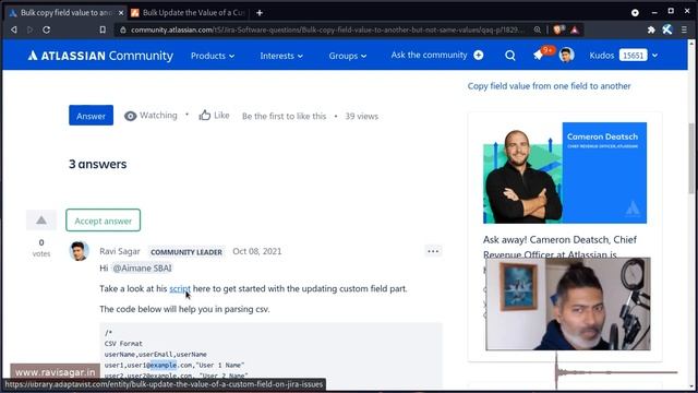 Scriptrunner for Jira - Perform bulk operations parse JQL смотреть онлайн