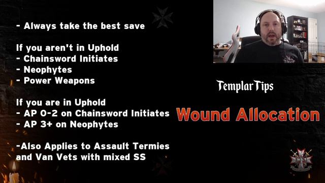 Templar Tips - Wound Allocation смотреть онлайн
