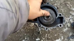 Замена помпы 402 двигатель