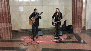 Агата Кристи — Черная луна - кавер песни спела группа KooRagA из Севастополя и Крыма в #metro Москв
