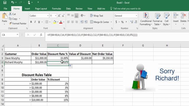 MS Excel Building Business Application 011 More Customers Using Absolute References смотреть онлайн