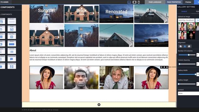 Web Page Builder with vue.js смотреть онлайн