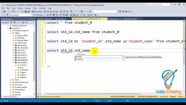 Lesson 12 DATABASE(SQL), SELECT STATMENT AF SOMALI смотреть онлайн