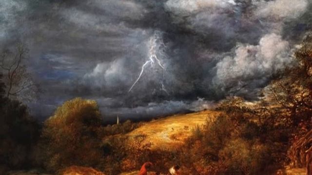 Красиво о грозе. Живопись. Музыка Евгения Полянского. смотреть онлайн