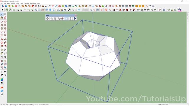 High & Low Poly Apple Modeling In SketchUp смотреть онлайн