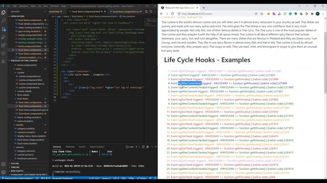 Angular Getting Started | Lifecycle hooks | Part 7 | Learn Smart Coding смотреть онлайн