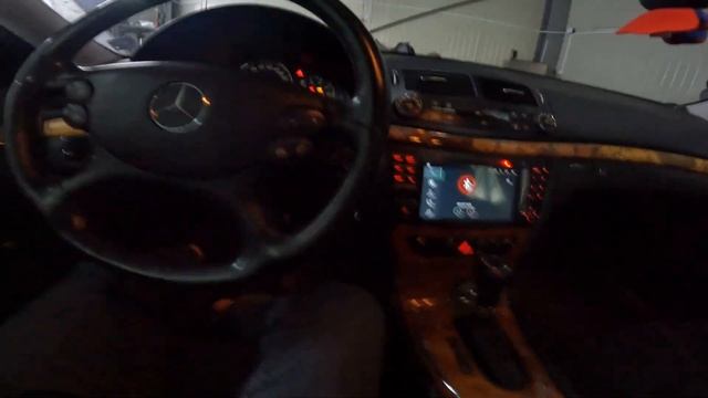 Android 12 Navigation Mercedes E Class W211 IGo Navi, Rear Parking Camera