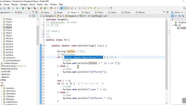 Java Basics 3: If-the-else смотреть онлайн