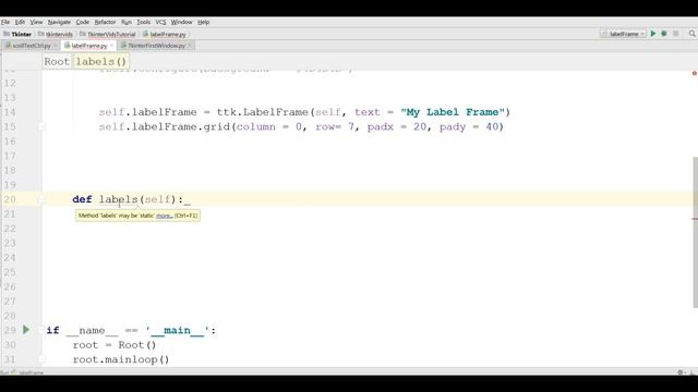 10 Python Tkinter LabelFrame смотреть онлайн