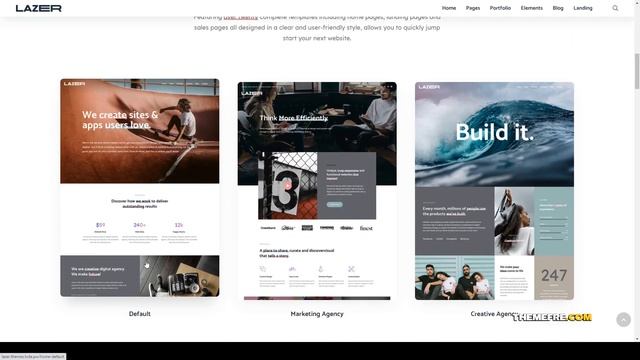 Lazer - Creative Multi-Purpose WordPress Theme page builder modern Easy Create Website смотреть онлайн