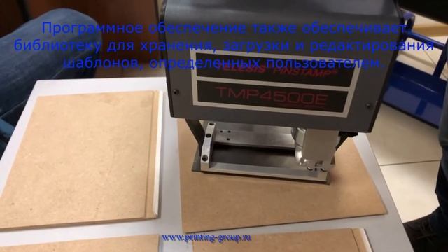 Автономный иглоударный маркиратор Telesis TMP4500E смотреть онлайн