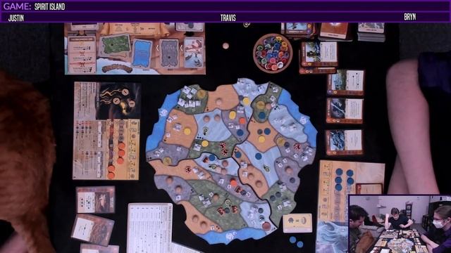 Come for the river, stay for the volcano! (SPIRIT ISLAND Board Game Gameplay) смотреть онлайн