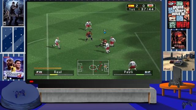 PS2 Pro Evolution Soccer 3 Review смотреть онлайн