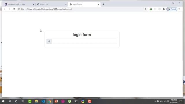 how to create login form with user and password icon смотреть онлайн
