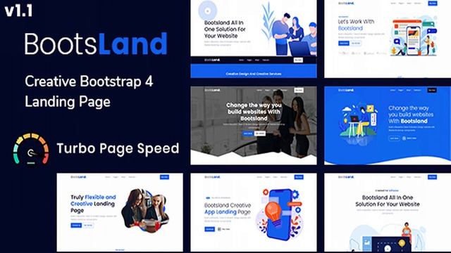 Bootsland - Creative Bootstrap 4 Landing Page | Themeforest Website Templates and Themes