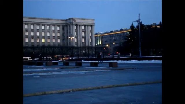 Включение подсветки на Московском проспекте [Питер, 2012] смотреть онлайн