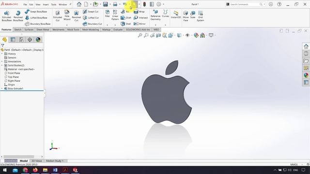 SolidWorks Tutorials | Sketch Picture & Autotrace смотреть онлайн