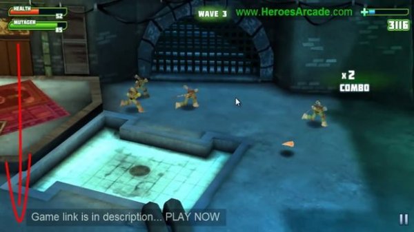 Ninja Turtles Games - Ninja Turtle 3D Tactics