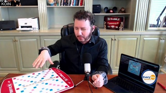 Celebrating National Scrabble Day! смотреть онлайн