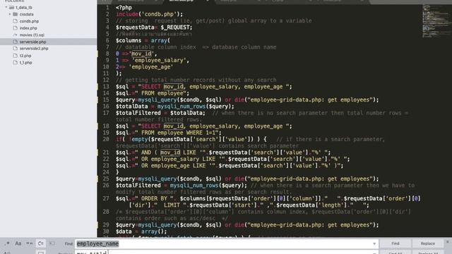 PHP+MySqli EP.16 การทำ Datatable Serverside (แจกสคิป พร้อม สอนวิธีแก้ไขและใช้งาน) смотреть онлайн