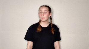 Запалова Ирина Дмитриевна-визитка для поступления в школу Олега Табакова