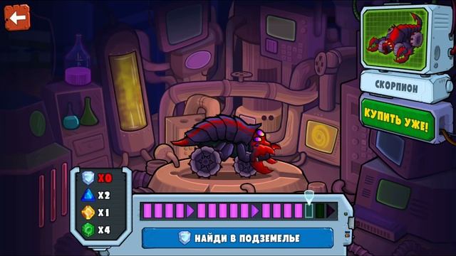 (13+) #11 Эволюция Скорпиона из яйца в Хищную машину! Все этапы по игре Car Eats Car 3 прохождение смотреть онлайн